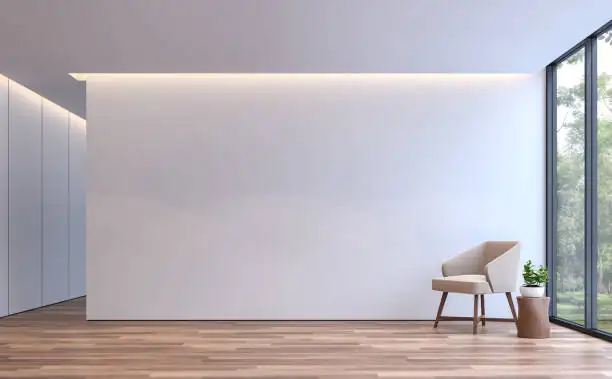 white gloxinia minimal interior