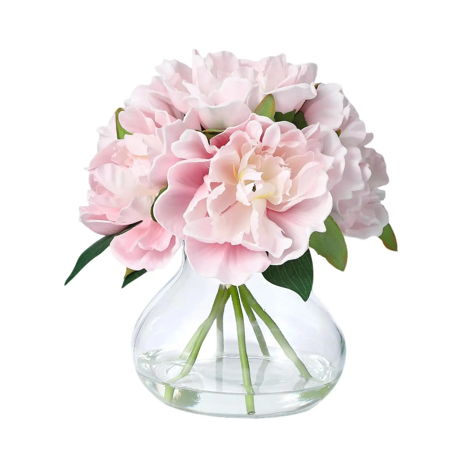 lupine tall glass vase indoor