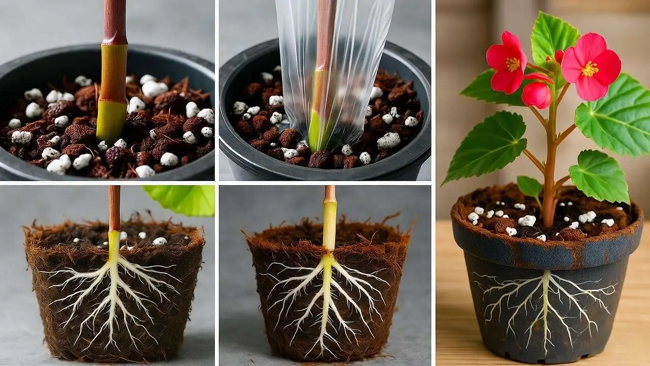 Rieger begonia spider mites webbing