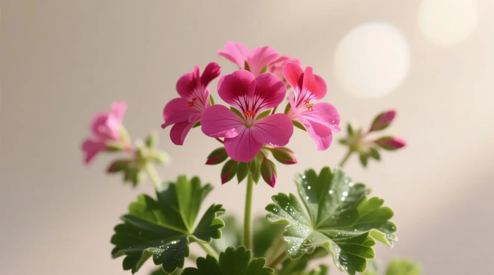scented geranium mosquito plant label