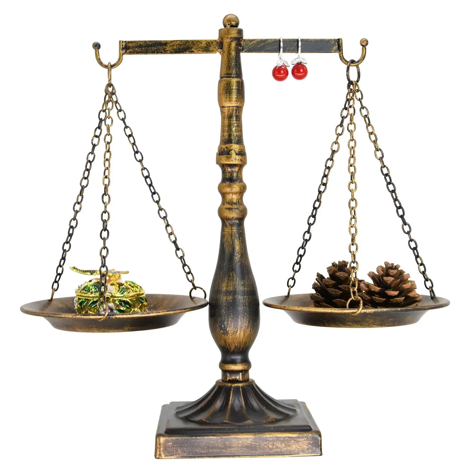 syngonium with libra scales decor