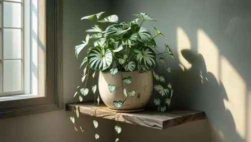 syngonium east window sheer curtain