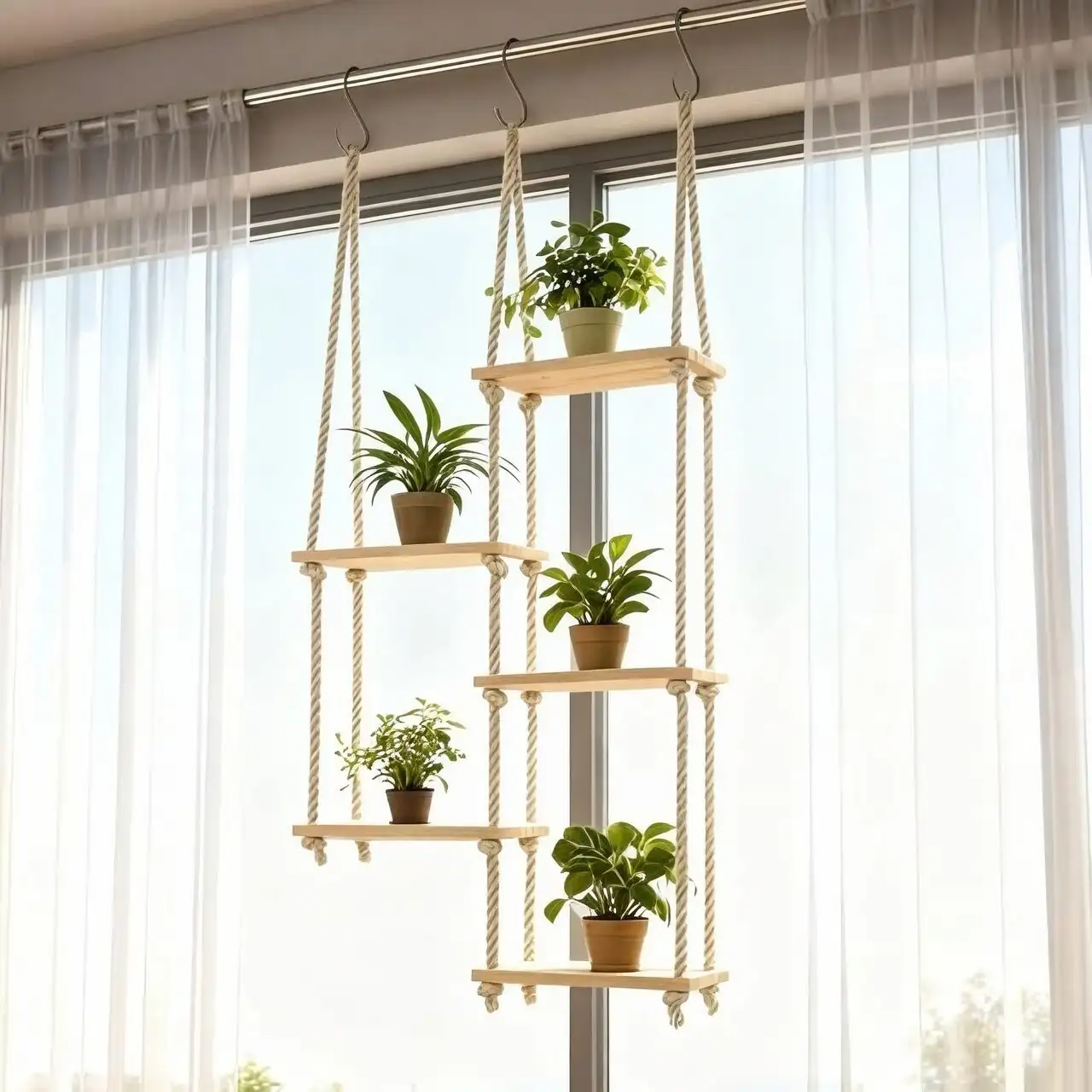 tillandsia bright window shelf
