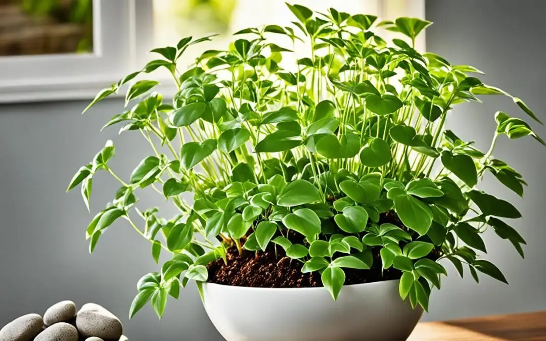 china doll plant leaf cleaning hands