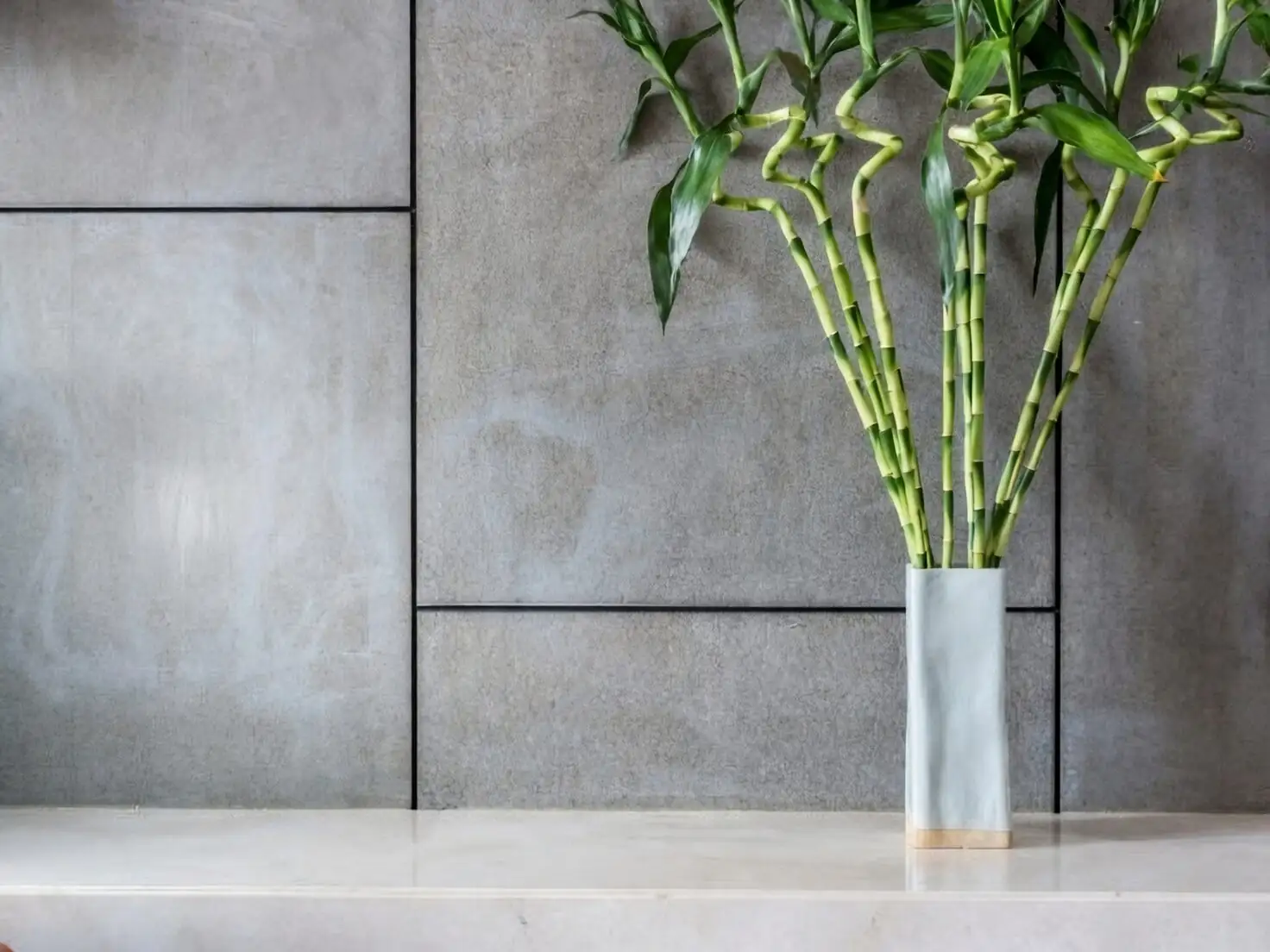 lucky bamboo bathroom countertop