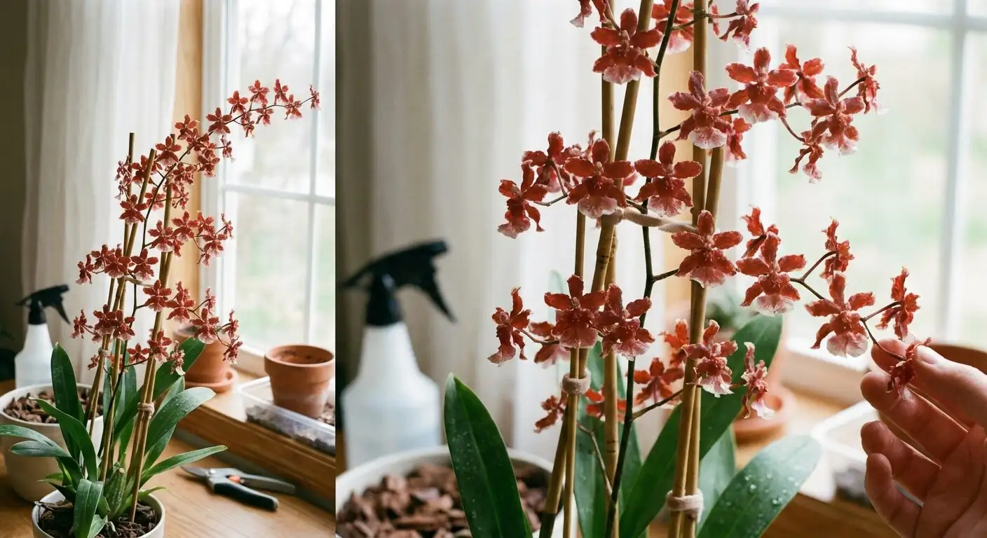 Oncidium Sharry Baby flower spike
