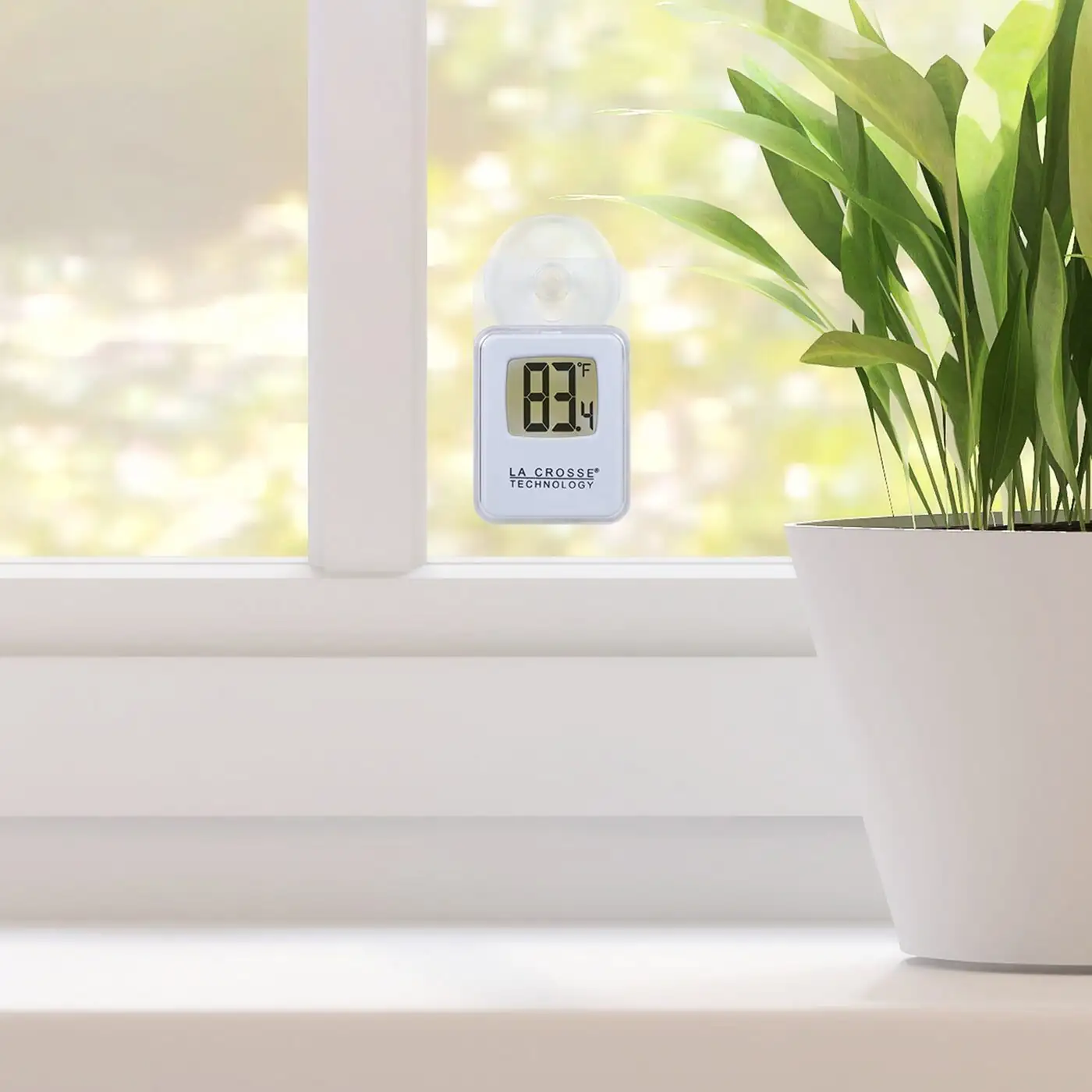 freesia thermometer 15C window fan