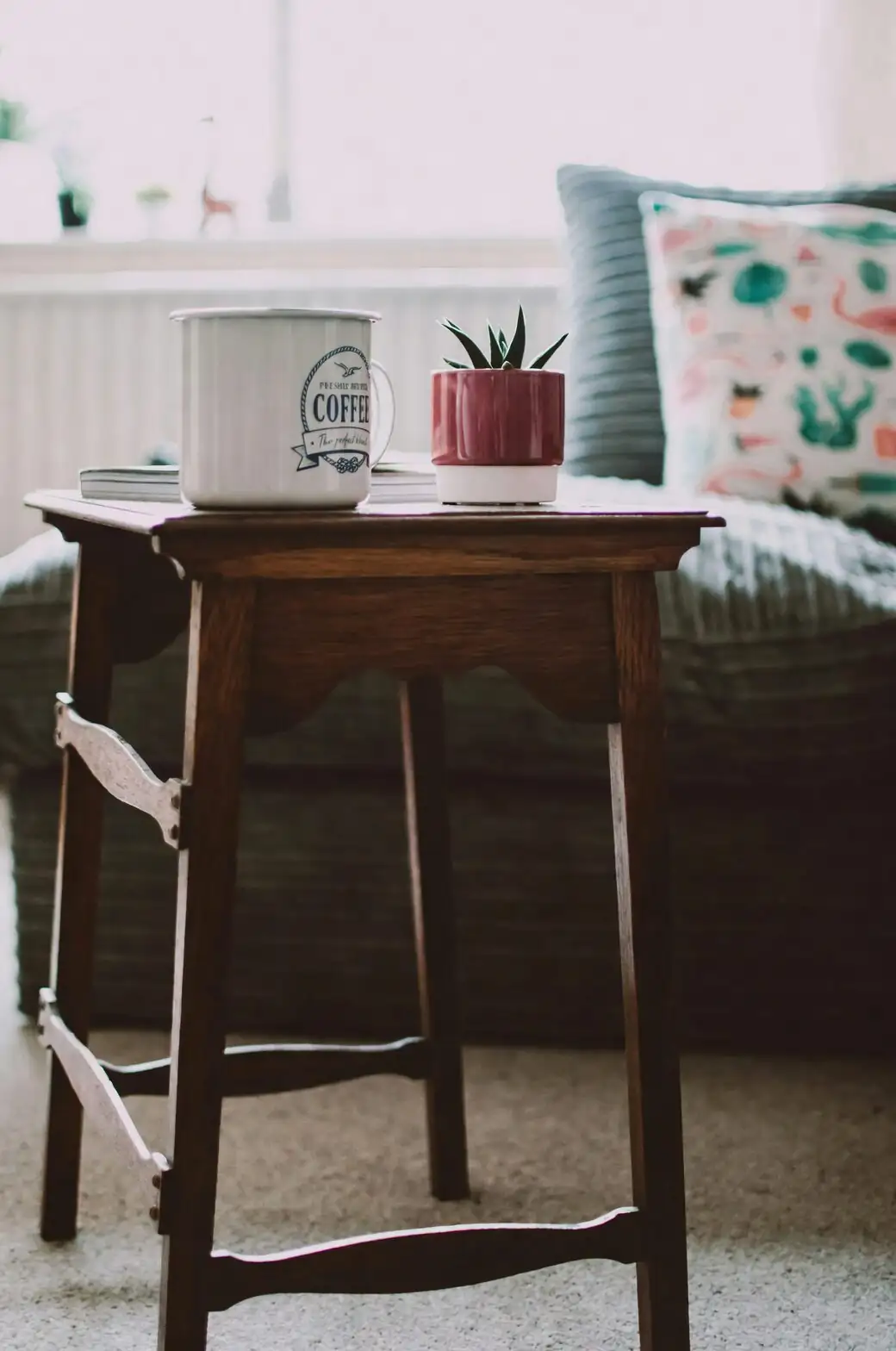 freesia living room side table