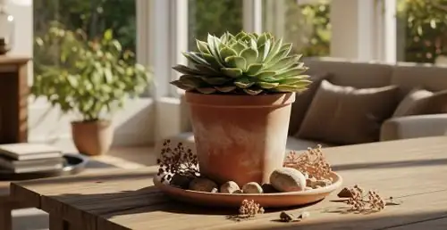echeveria suspended roots water level