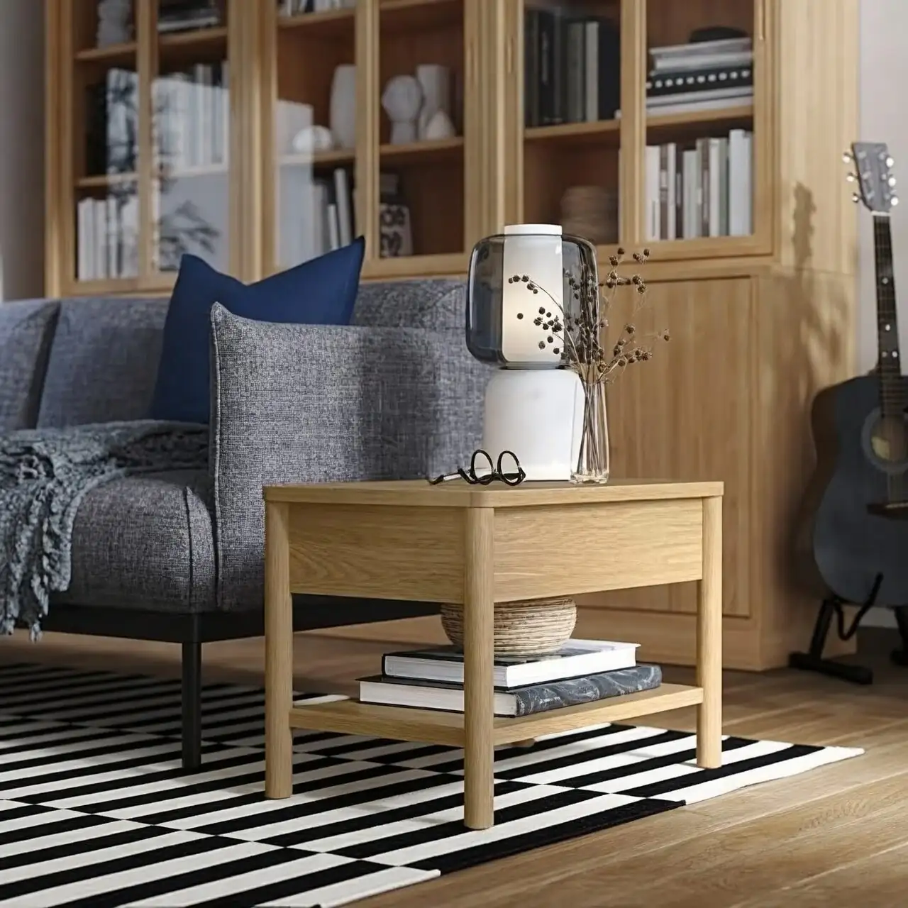 aeonium zwartkop sofa side table