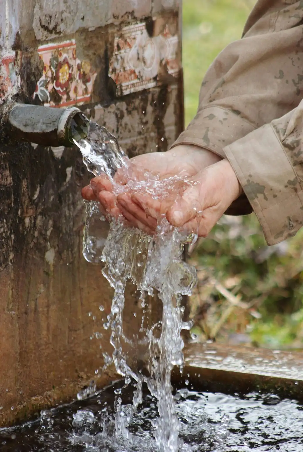 TDS meter tap water reading