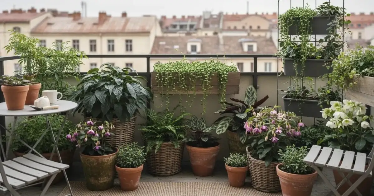 jade plant balcony summer shade