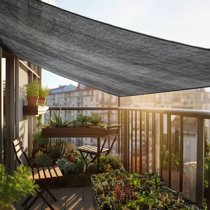 succulent summer shade cloth