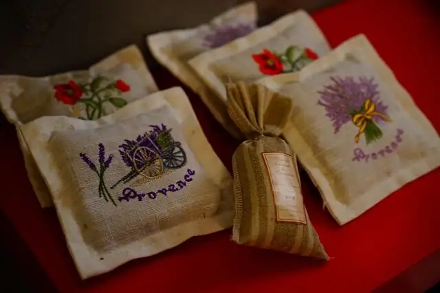 English lavender dried sachet wardrobe